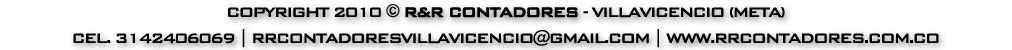 R&R Contadores